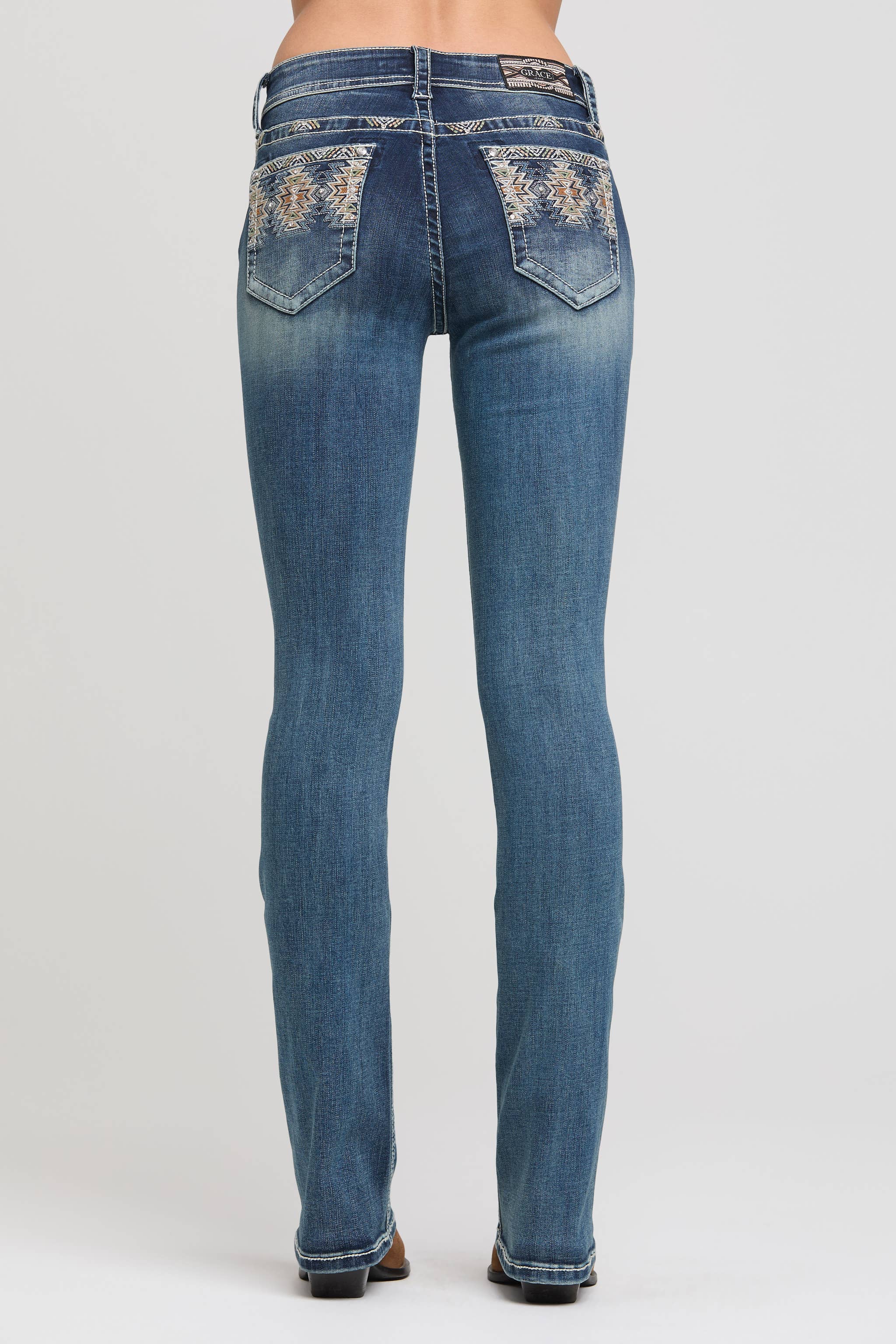 3 Diamonds Modify Mid-Rise Boot Cut 34" | EB-81810 - Image 5