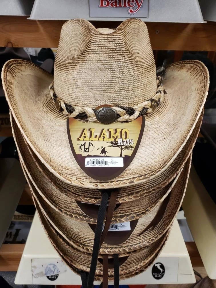 MF Western Palm Leaf Alamo Hats Style D28156 - Image 2