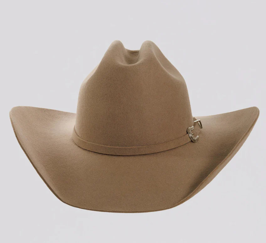 American Hat Makers Cattleman Felt Hat with Western Hat Band Style Cattleman - Image 7