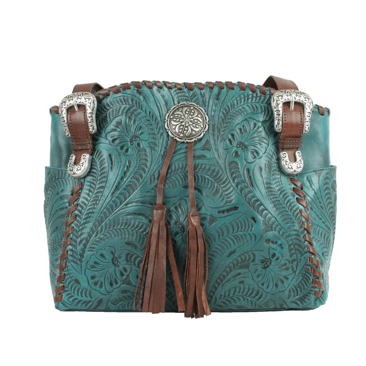 American West Lariats & Lace Tote W/Secret Compartment Style 7316780C - Image 3