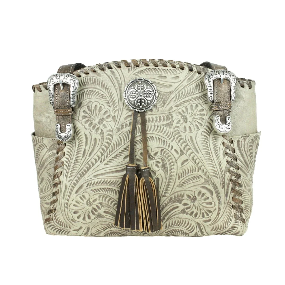 American West Lariats & Lace Tote W/Secret Compartment Style 7316780C - Image 4