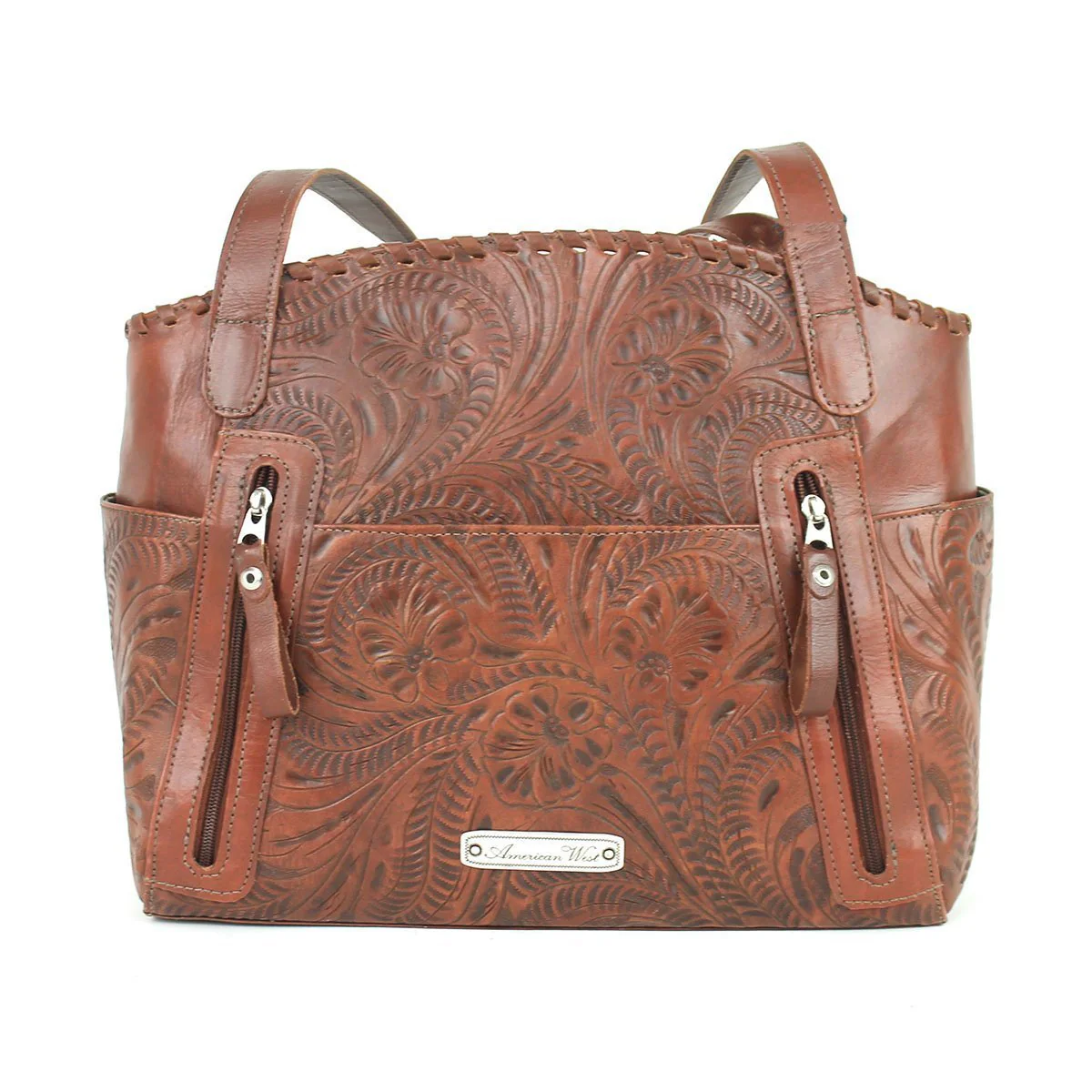 American West Lariats & Lace Tote W/Secret Compartment Style 7316780C - Image 5