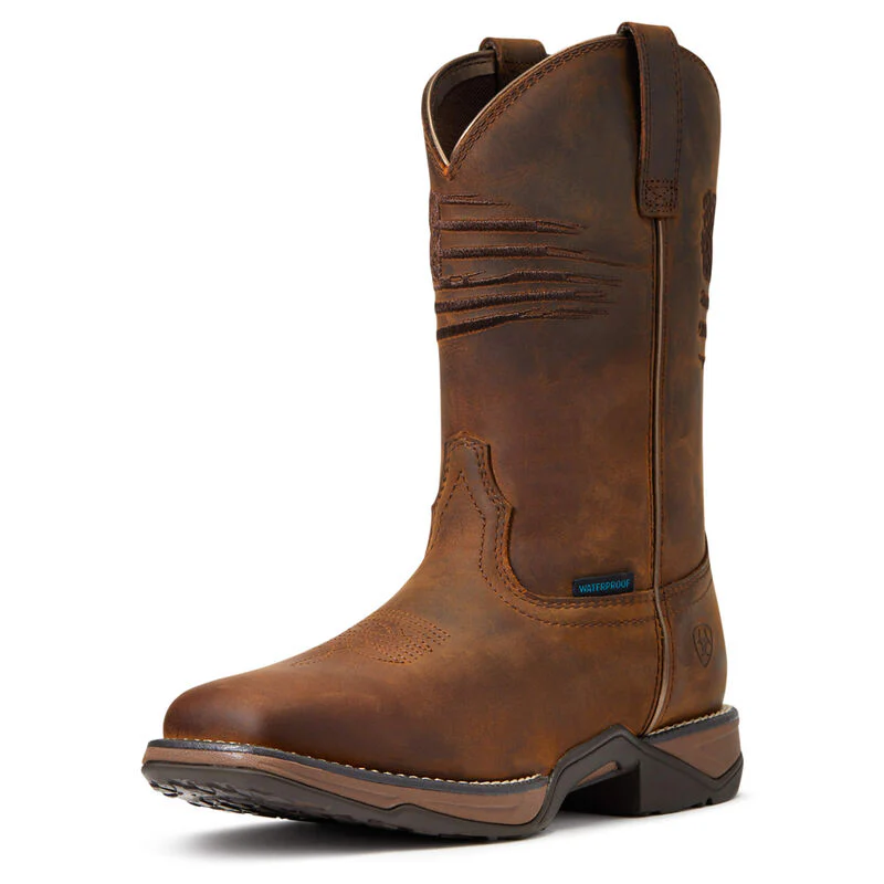 Ariat Anthem Patriot Waterproof Western Boot Style 10040369 - Image 3