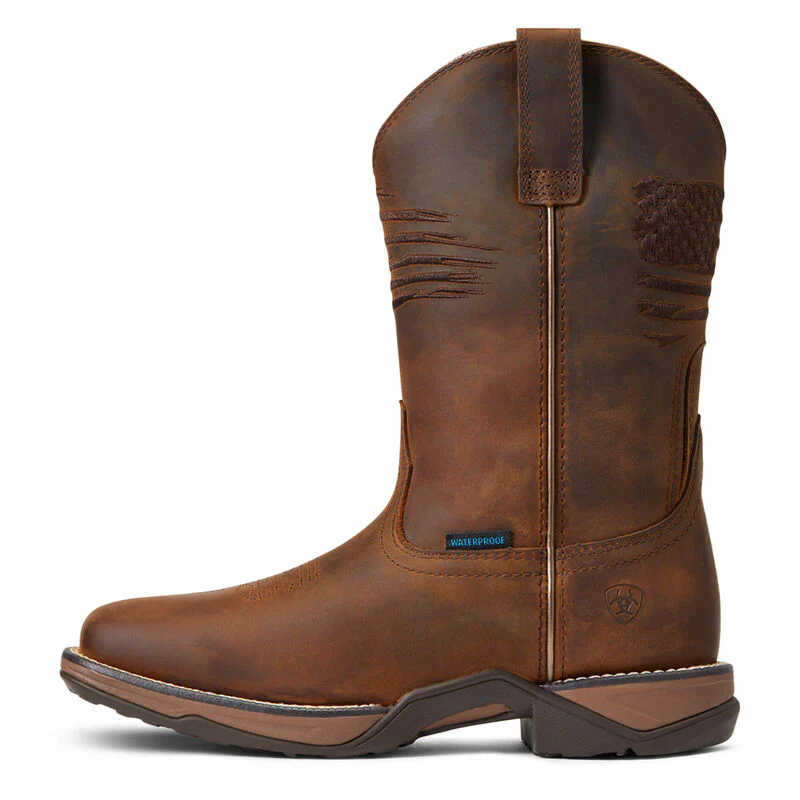 Ariat Anthem Patriot Waterproof Western Boot Style 10040369 - Image 6
