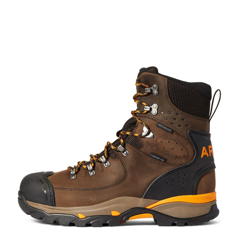 Ariat Endeavor 8" Waterproof Carbon Toe Work Boot Style 10038373 - Image 4