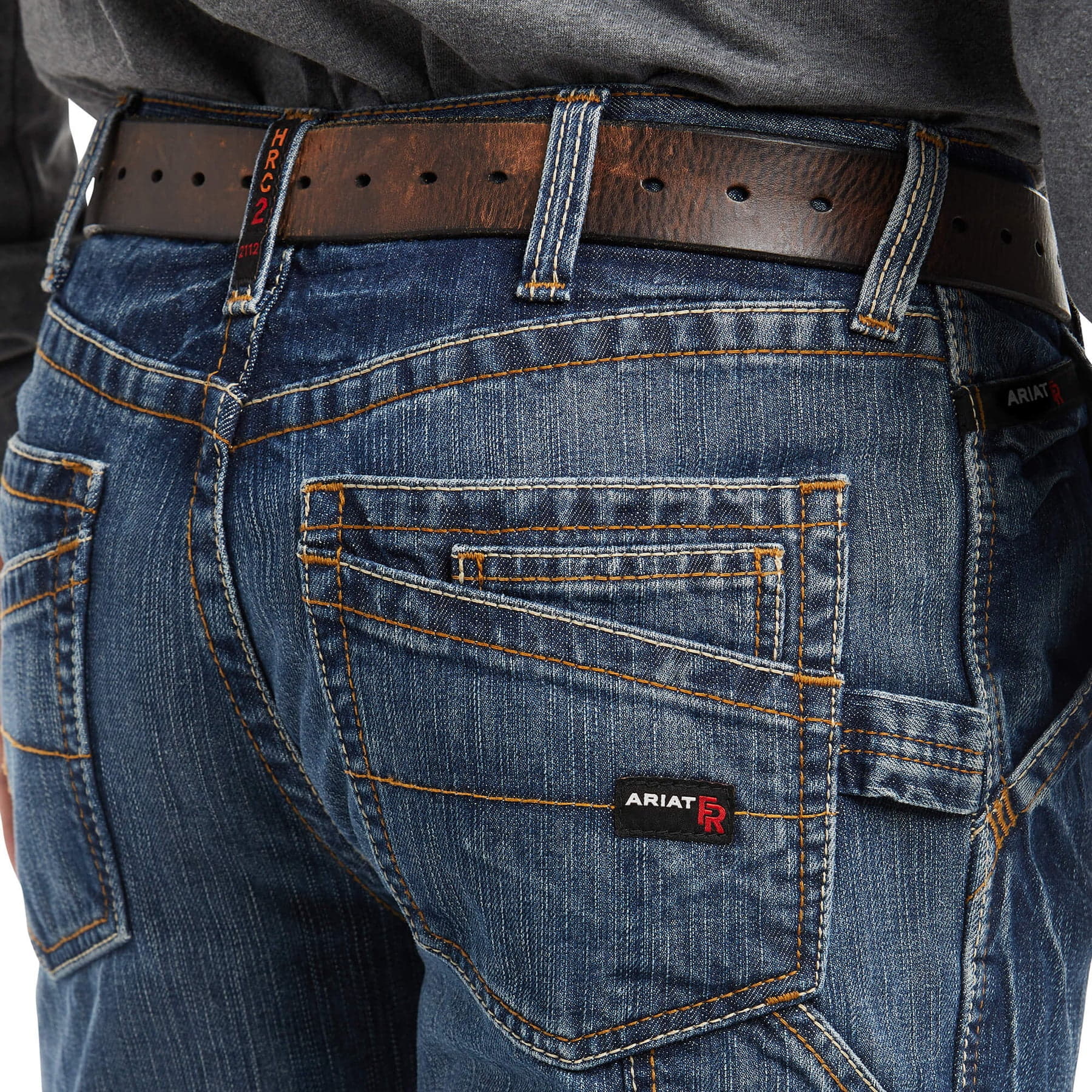 Ariat FR M4 Relaxed Workhorse Boot Cut Mens Jean Style 10017262 - Image 4