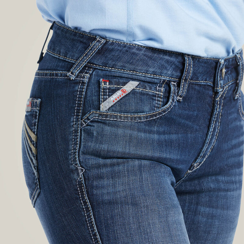 Ariat FR Perfect Rise DuraStretch Avelynn Slim Leg Jean Style 10039658 - Image 4
