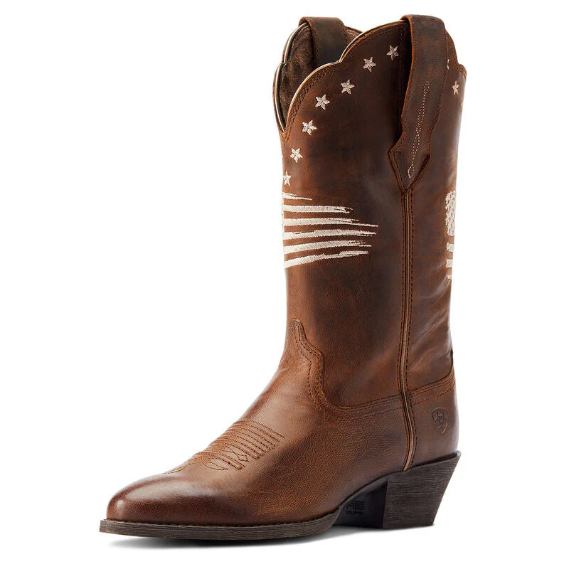 Ariat Heritage R Toe Liberty StretchFit Western Ladies Boot Style 10044541 - Image 4