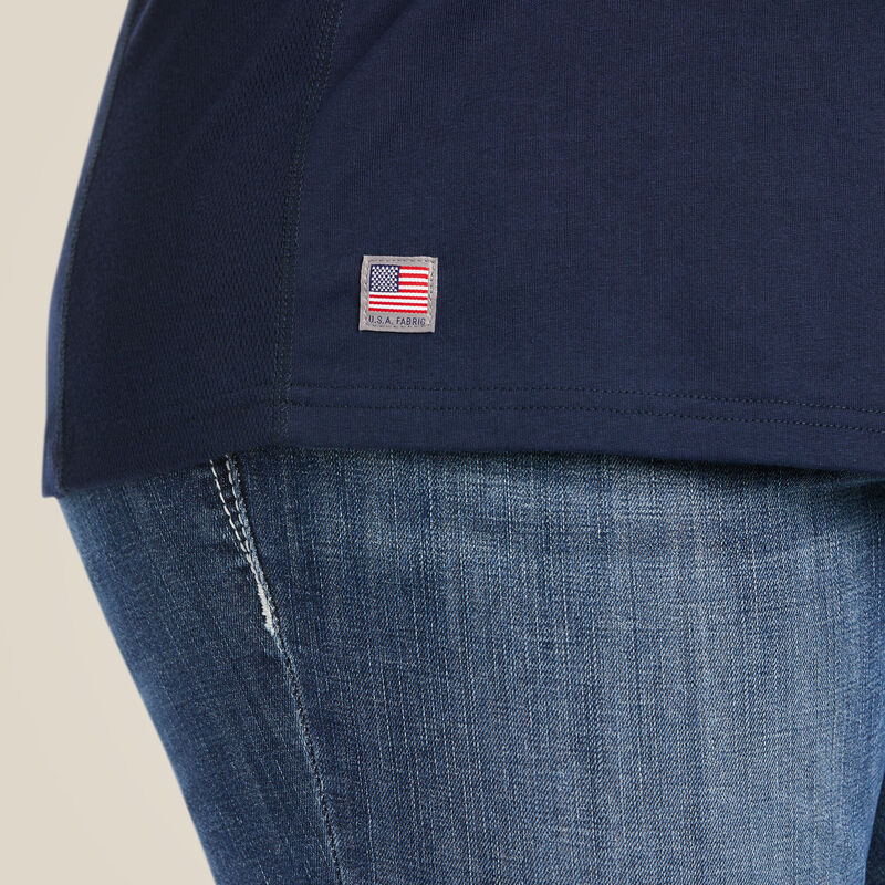 Ariat Ladies FR AC Crew Top Style 10022698 - Image 4