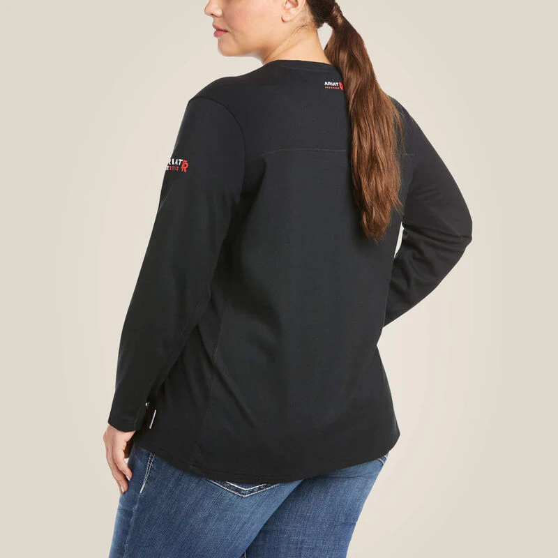 Ariat Ladies FR AC Crew Top Style 10025382 - Image 3
