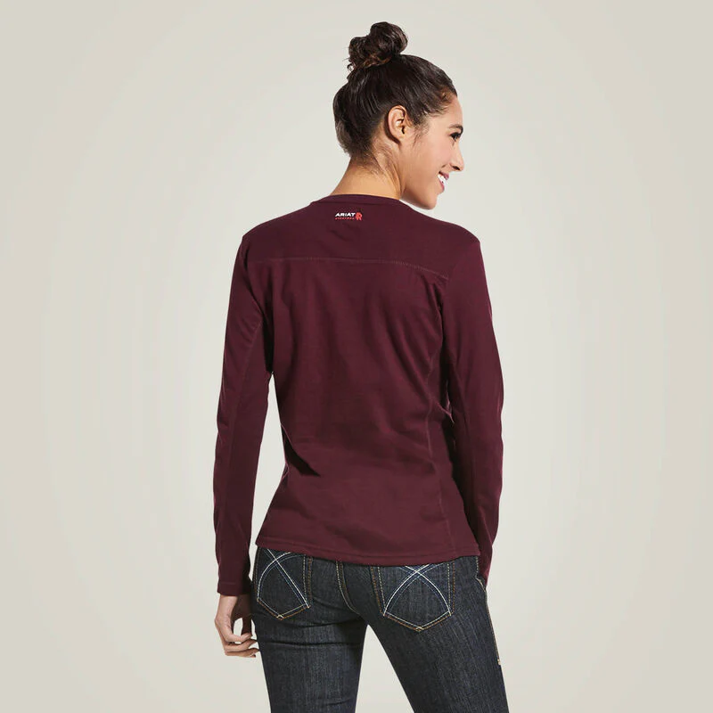 Ariat Ladies FR AC Crew Top Style 10032958 - Image 3