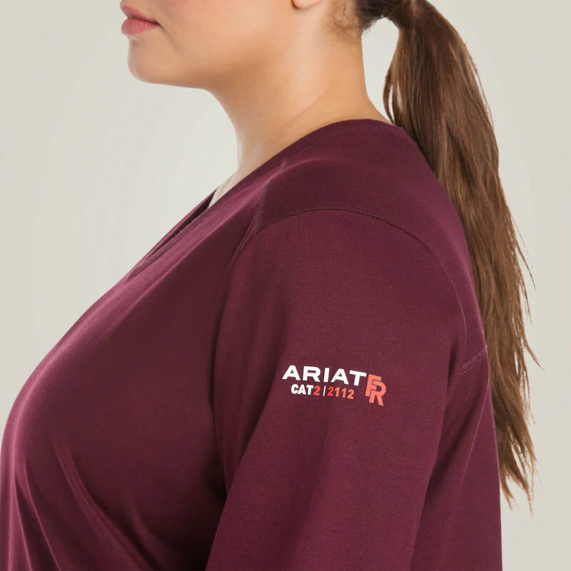 Ariat Ladies FR AC Crew Top Style 10032958 - Image 5