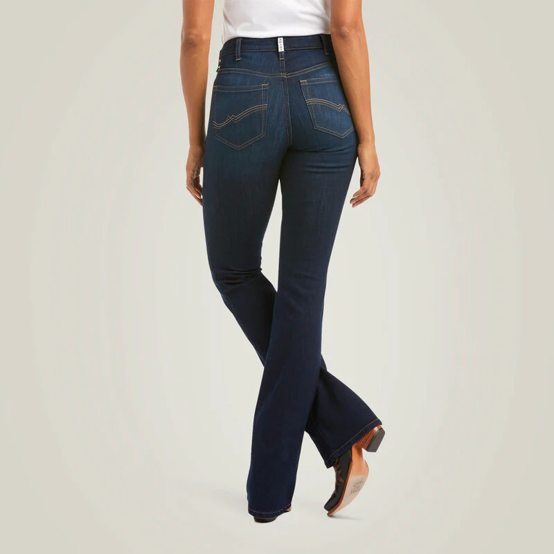 Ariat Ladies R.E.A.L. High Rise Ballary Boot Cut Jean Style 10036813 - Image 2