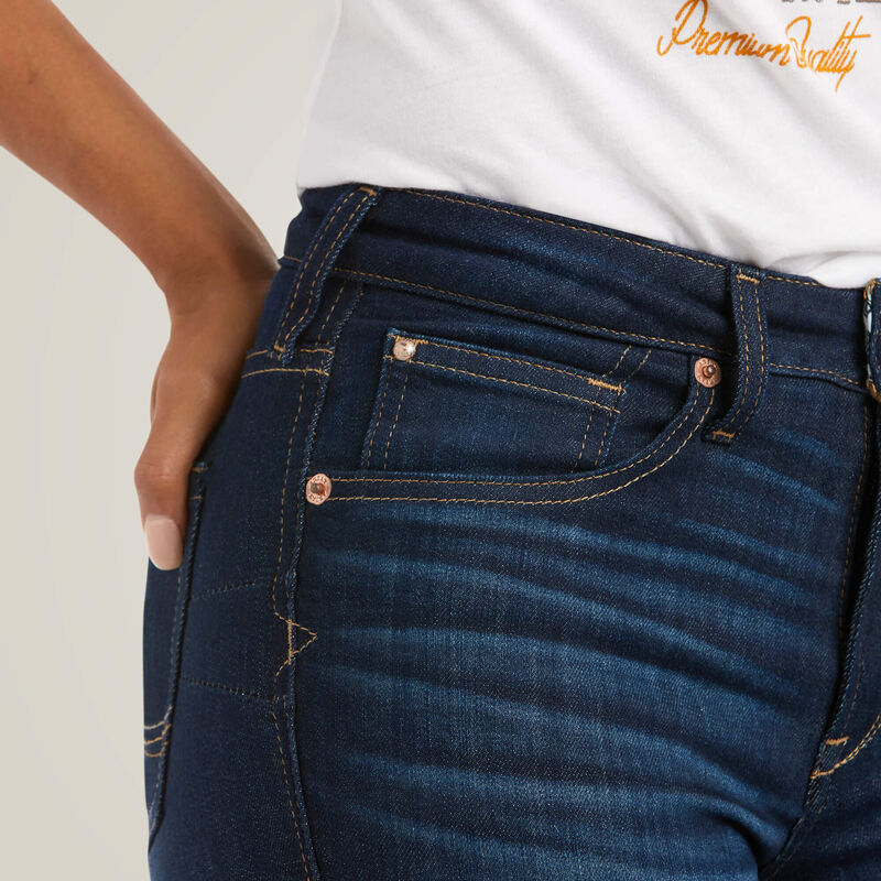 Ariat Ladies R.E.A.L. High Rise Ballary Boot Cut Jean Style 10036813 - Image 5