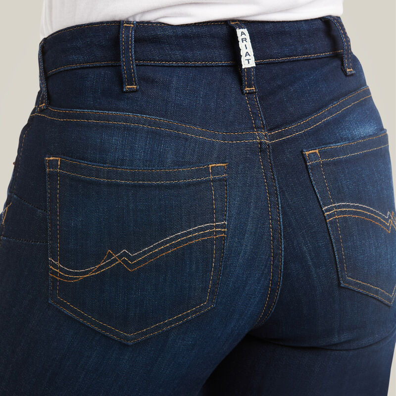 Ariat Ladies R.E.A.L. High Rise Ballary Boot Cut Jean Style 10036813 - Image 6