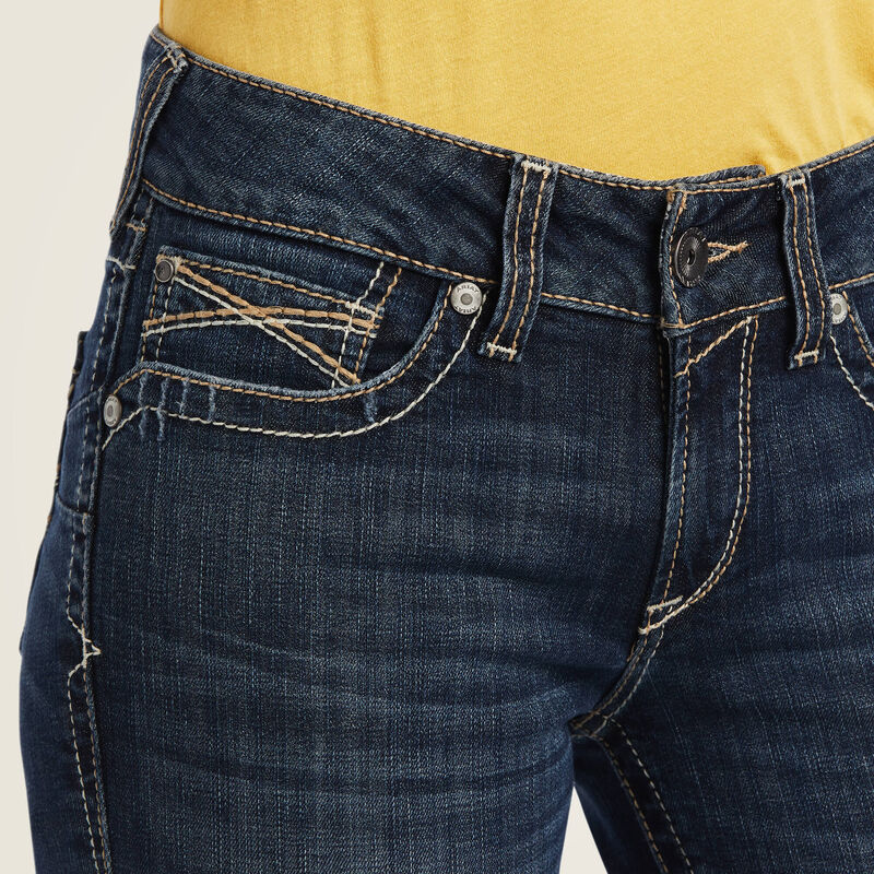 Ariat Ladies R.E.A.L. Perfect Rise Lexie Boot Cut Jean Style 10041059 - Image 8