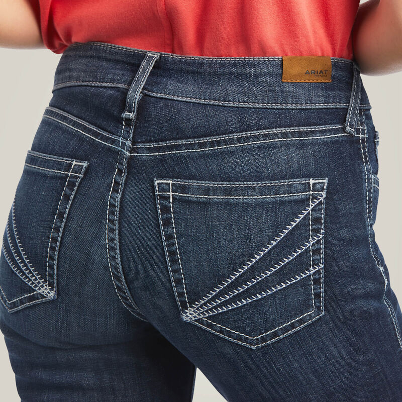 Ariat Ladies Trouser Perfect Rise Aisha Wide Leg Jean Style 10040806 - Image 8