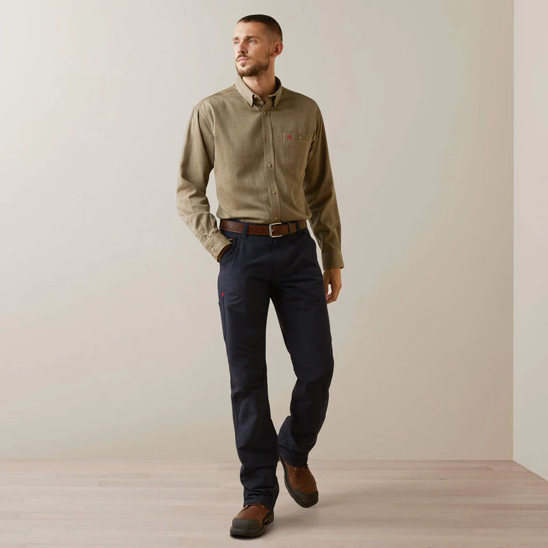 Ariat Mens FR Air Inherent Work Shirt Style 10040900 - Image 3