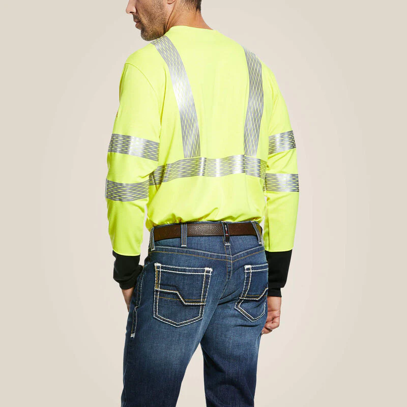 Ariat Mens FR Hi-Vis T-Shirt Style 10025432 - Image 3