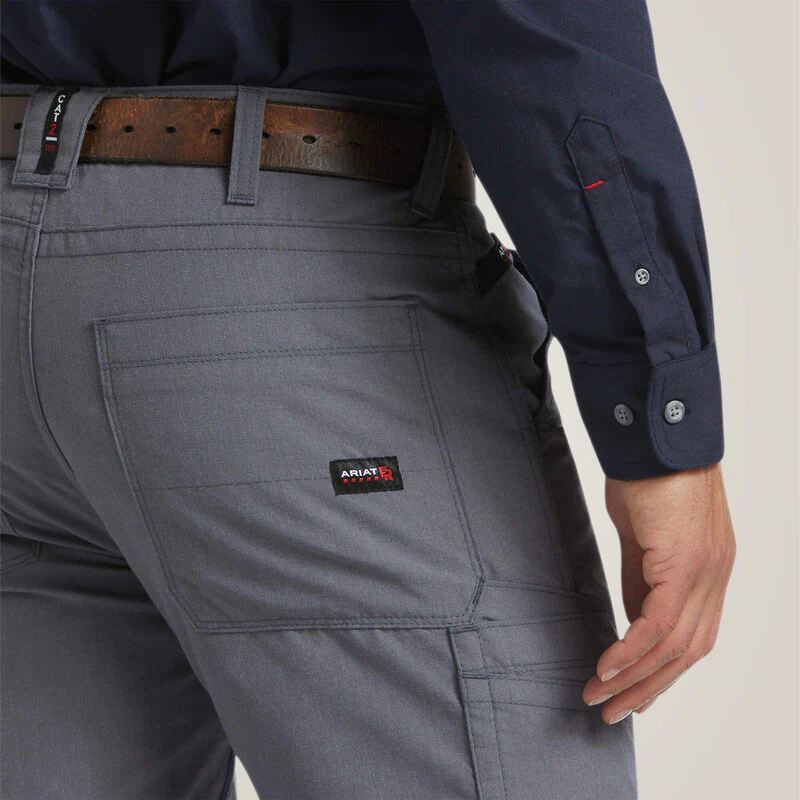 Ariat Mens FR M5 DuraLight Ripstop Stackable Straight Leg Pant Style 10039285 - Image 5