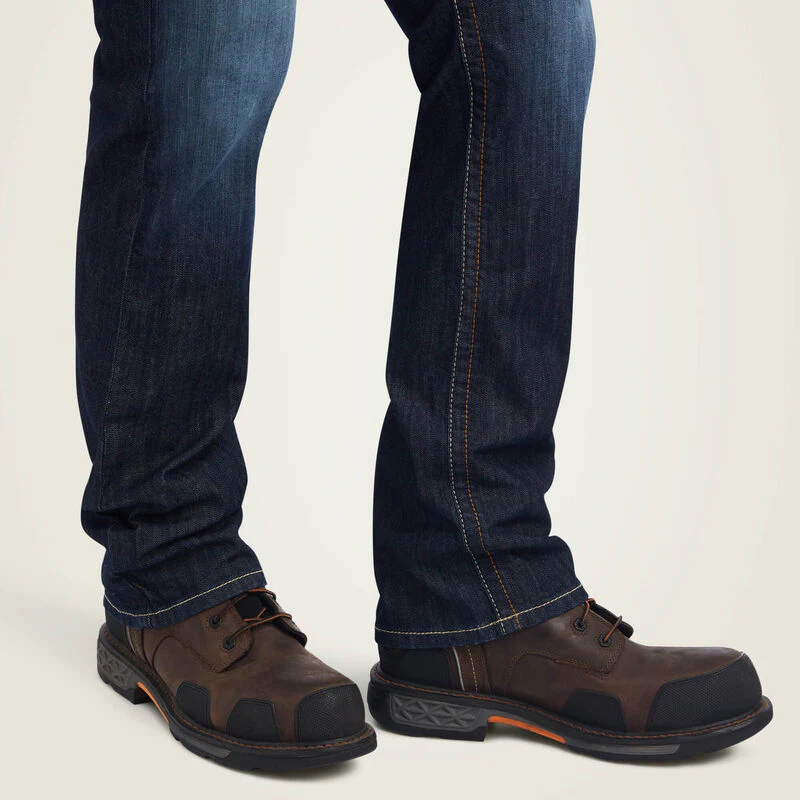 Ariat Mens FR M5 Straight DuraLight Stretch Basic Straight Leg Jean Style 10041118 - Image 6