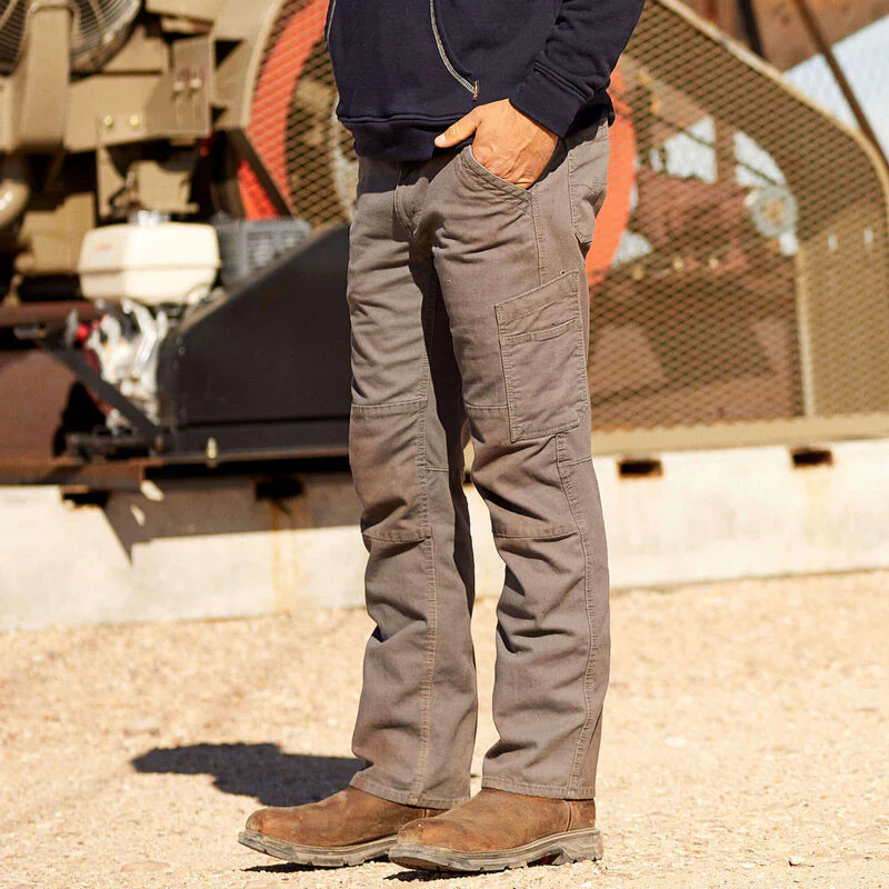Ariat Mens FR M5 Stretch DuraLight Canvas Stackable Straight Leg Pant Style 10027709 - Image 5