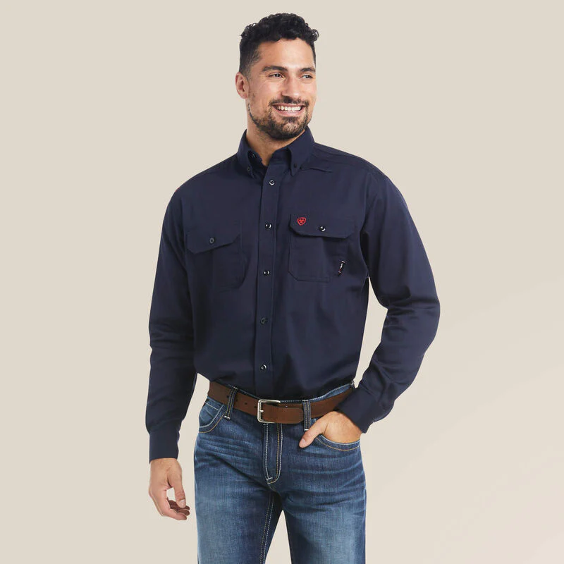 Ariat Mens FR Solid Work Shirt Style 10018816