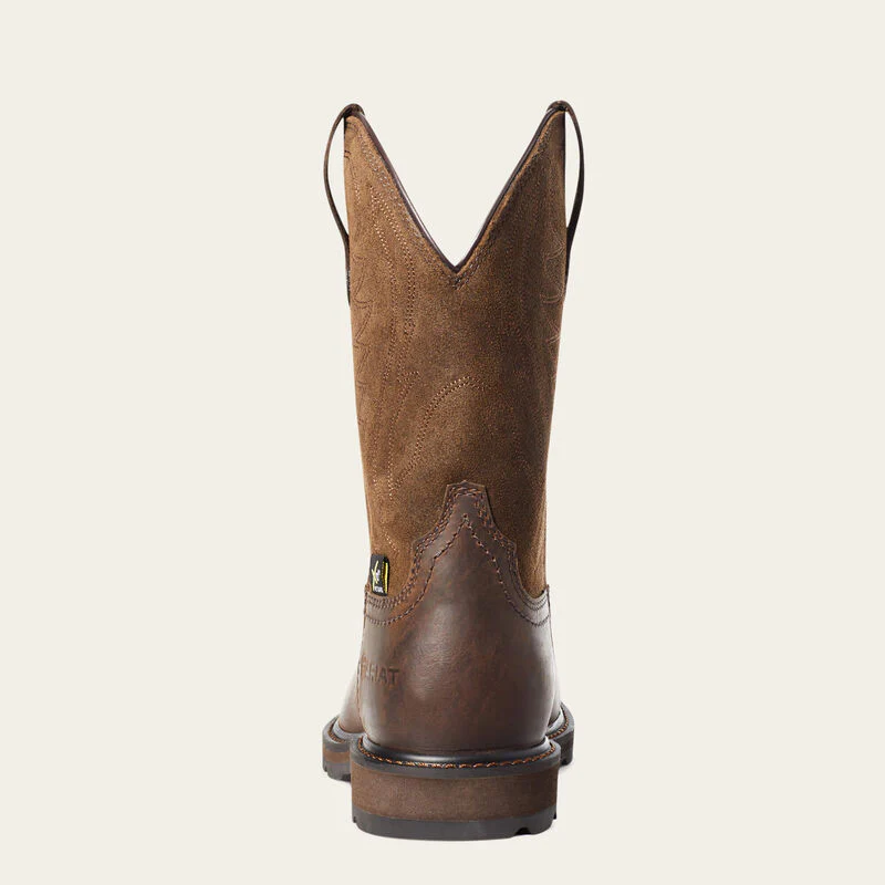 Ariat Mens Groundbreaker MetGuard Steel Toe Work Boot Style 10036107 - Image 5