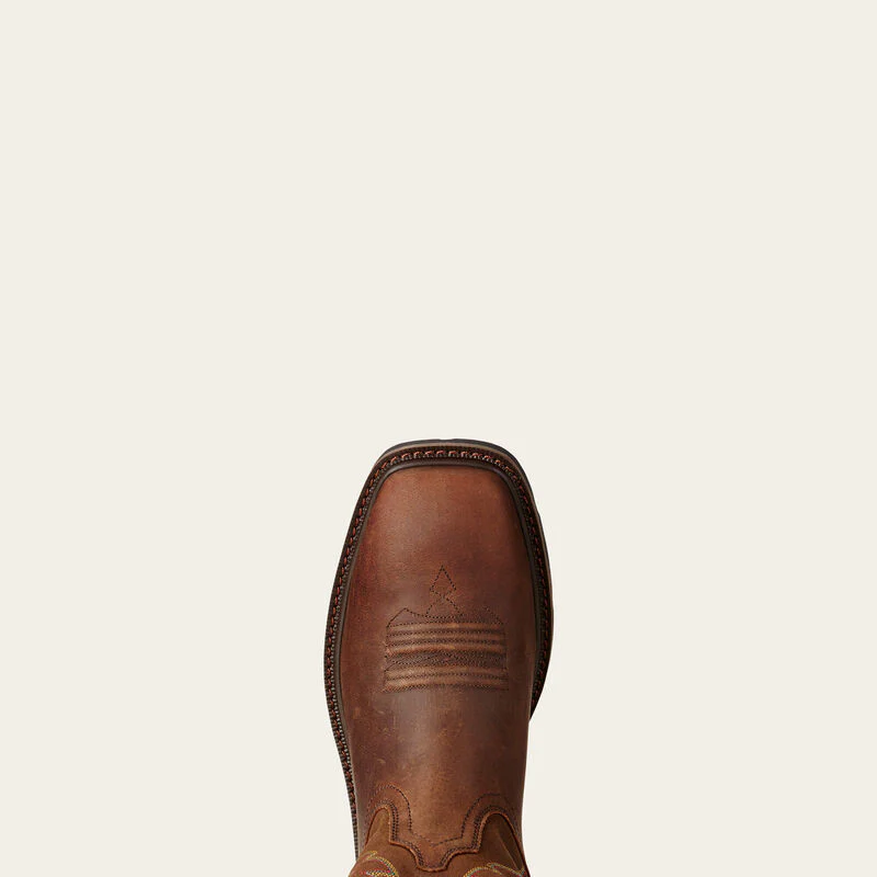 Ariat Men's Groundbreaker Square Toe Western Work Boots Style 10020059 - Image 7