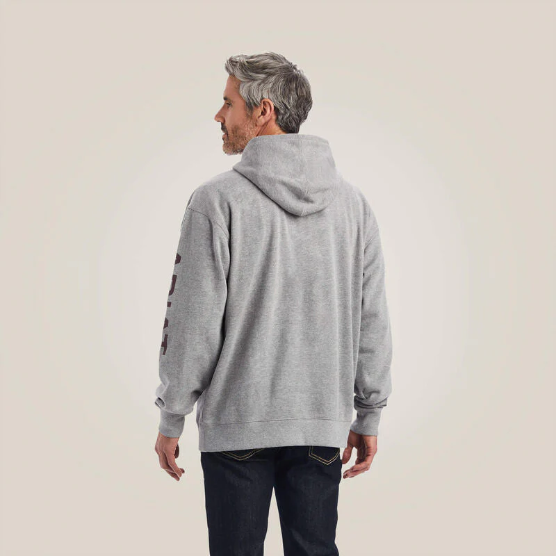 Ariat Mens Logo Hoodie Style 10040817 - Image 2