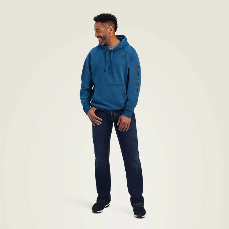 Ariat Mens Logo Hoodie Style 10041803 - Image 3
