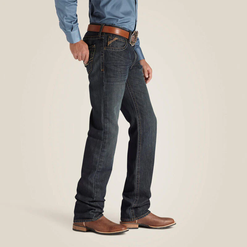 Ariat Mens M2 Relaxed Legacy Boot Cut Jean Style 10011746 - Image 4