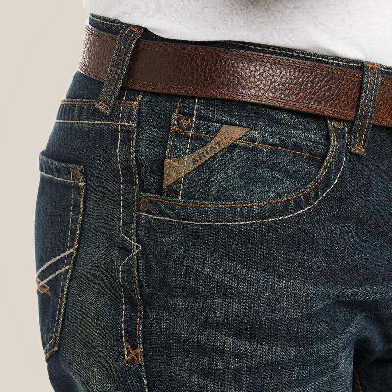 Ariat Mens M2 Relaxed Legacy Boot Cut Jean Style 10011746 - Image 5
