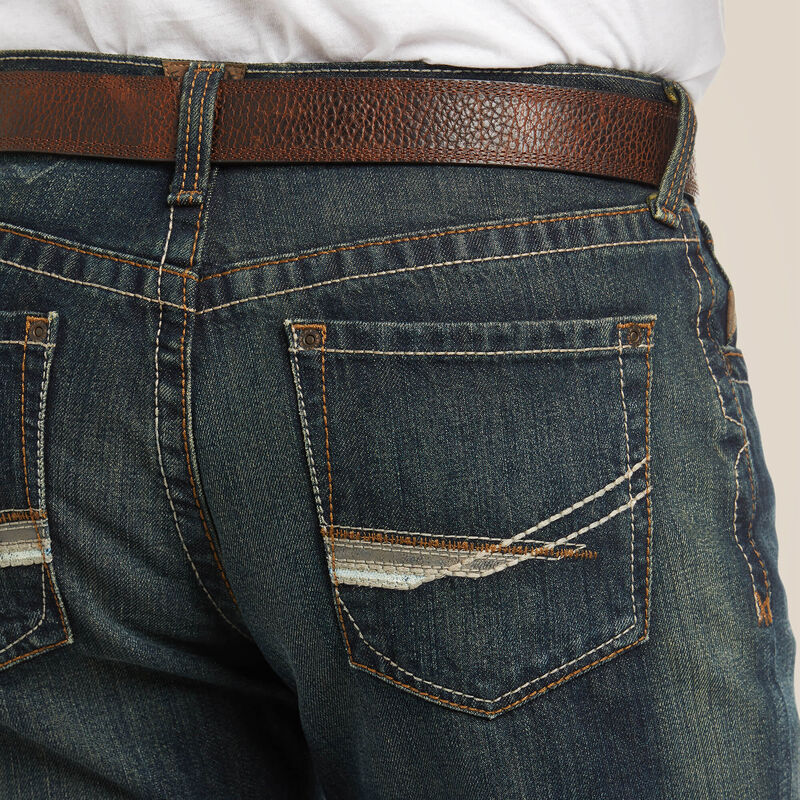 Ariat Mens M2 Relaxed Legacy Boot Cut Jean Style 10011746 - Image 7