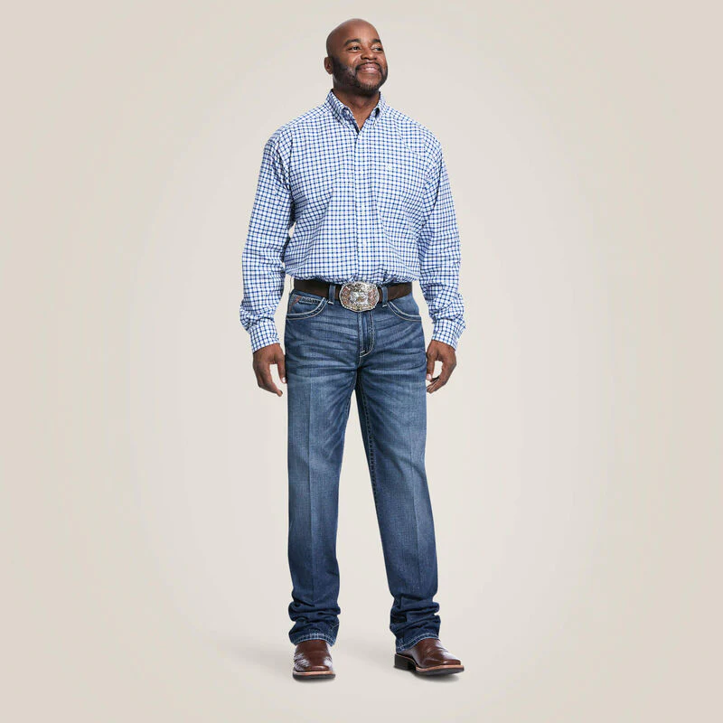 Ariat Mens M2 Relaxed Stretch Adkins Boot Cut Jean Style 10032060 - Image 3