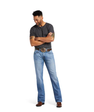 Ariat Mens M4 Low Rise Dallas Boot Cut Jean Style 10039631 - Image 6
