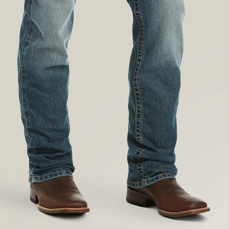 Ariat Mens M4 Low Rise Stretch Stockton Stackable Straight Leg Style 10034632 - Image 4