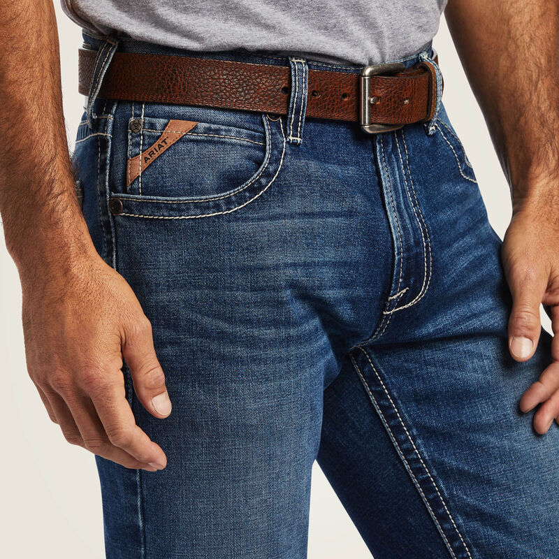 Ariat Mens M5 Straight Marston Straight Jean Style 10041095 - Image 4
