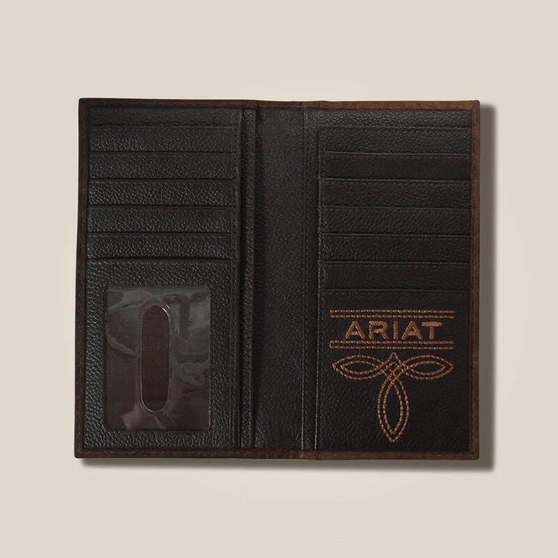 Ariat Mens Mexico shield rodeo wallet Style 10044189 - Image 2