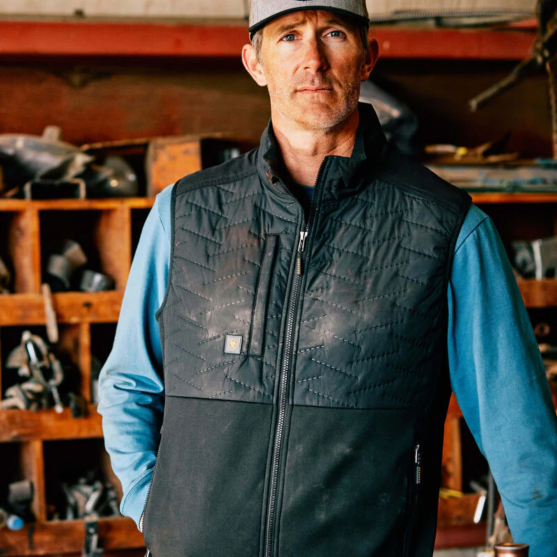 Ariat Mens Rebar Cloud 9 Insulated Vest Style 10041503 - Image 5