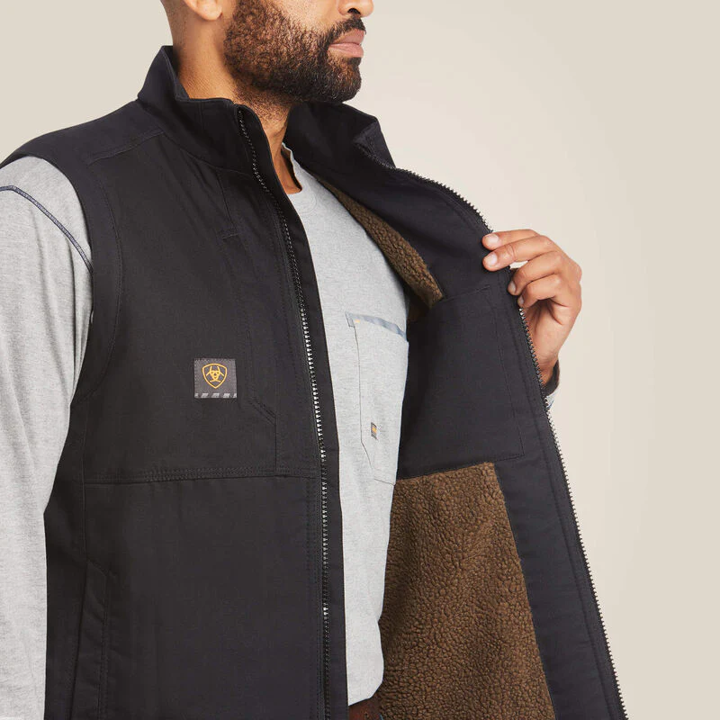 Ariat Mens Rebar DuraCanvas Vest Style 10023933 - Image 4