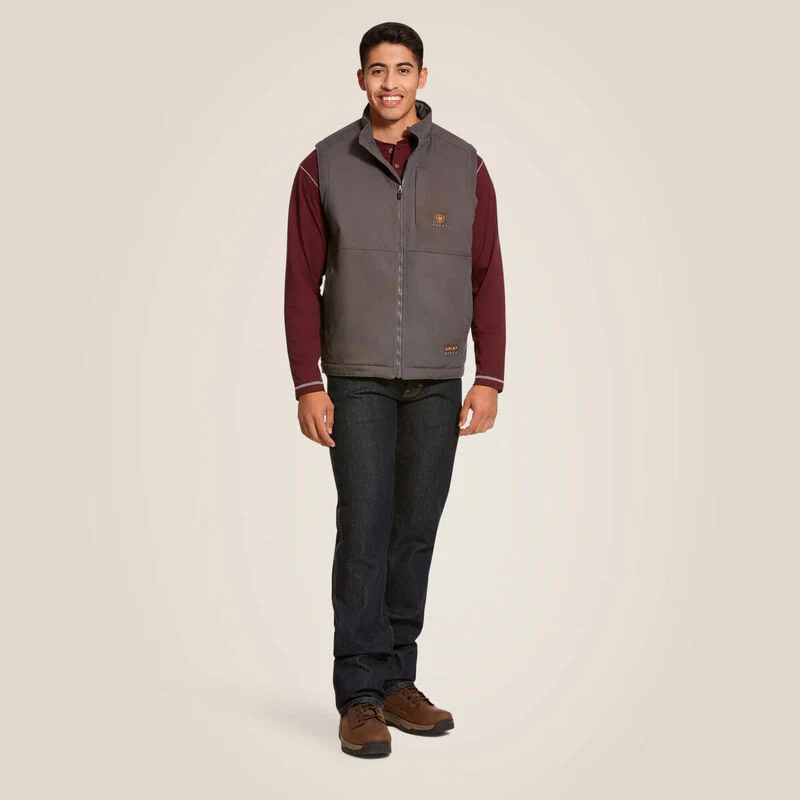Ariat Mens Rebar DuraCanvas Vest Style 10023934 - Image 2