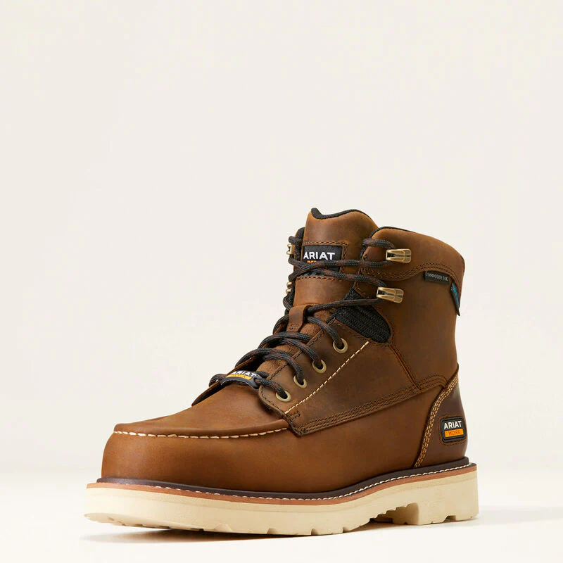 Ariat Mens Rebar Lift 6" Waterproof Work Boot Style 10046877 - Image 2