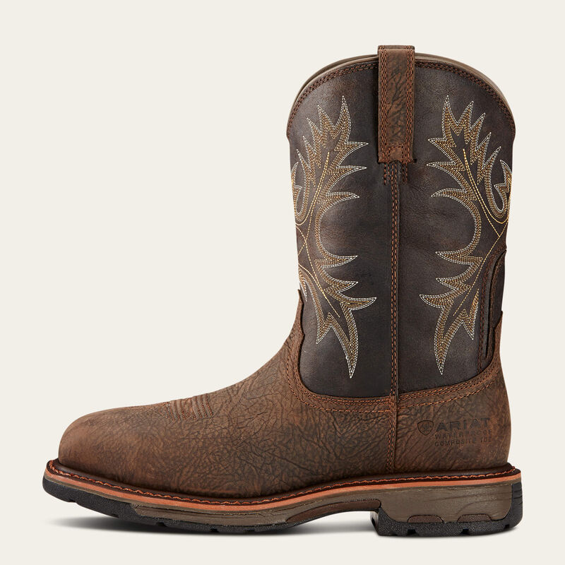 Ariat Men's Work Hog Composite Toe WP Work Boots Style 10017420 - Image 3