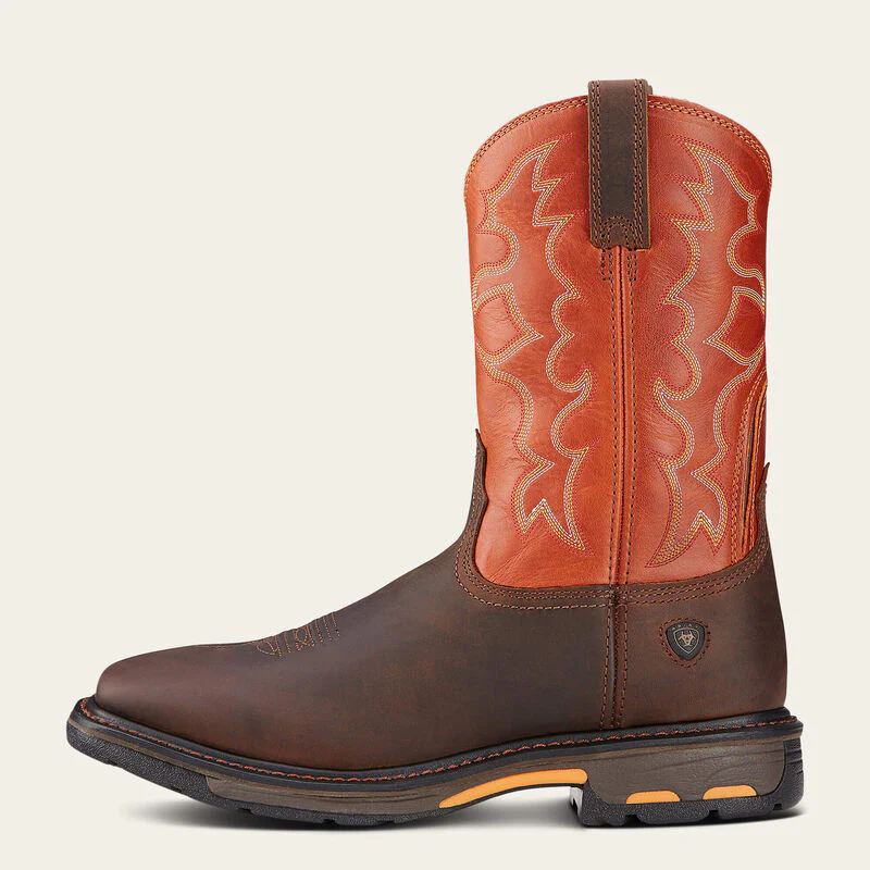 Ariat Men's Workhog 11" Steel Toe Work Boots Style 10006961 - Image 3