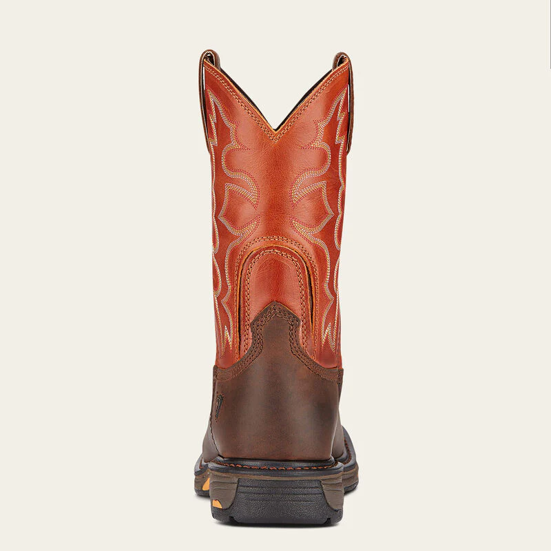 Ariat Men's Workhog Square Toe Work Boots Style 10005888 - Image 6