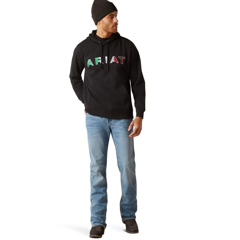 Ariat Mens Mexico Hoodie Style 10038962 - Image 4