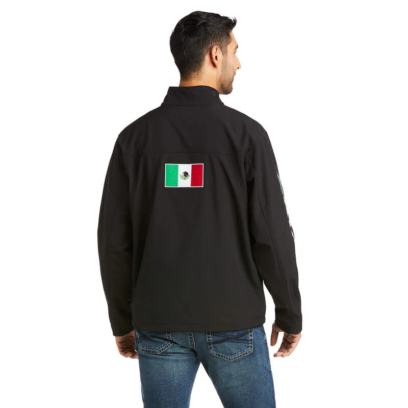 Ariat New Team Softshell MEXICO Jacket Style 10031424 - Image 5