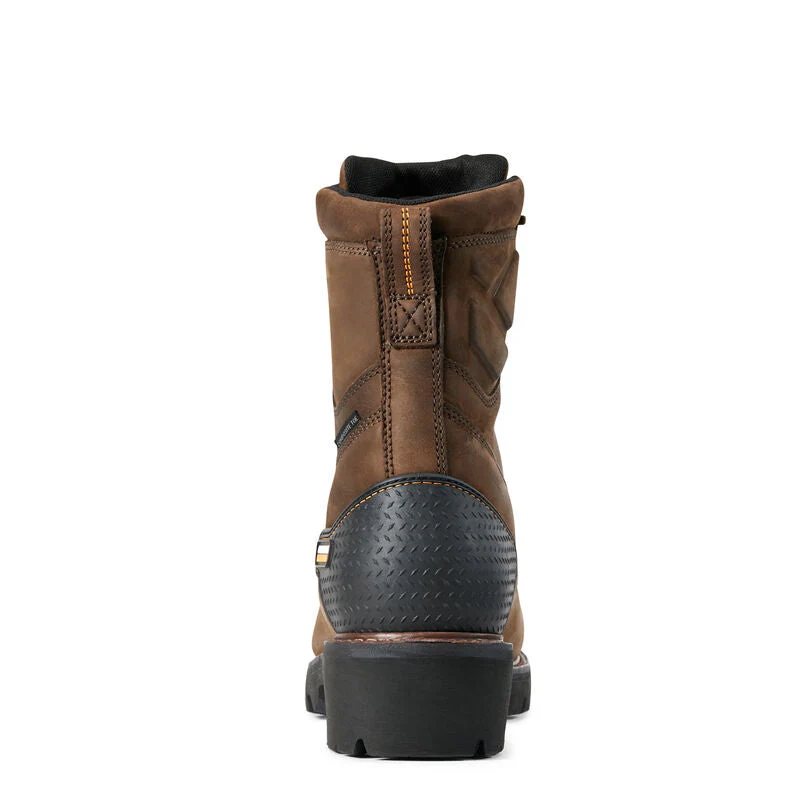 Ariat Powerline 8" Waterproof Composite Toe Work Boot Style 10018566 - Image 2