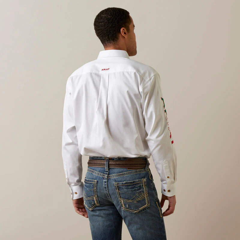Ariat Team Logo Twill Classic Fit Shirt Style 10040911 - Image 2